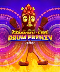 12 Masks of Fire Drum Frenzy