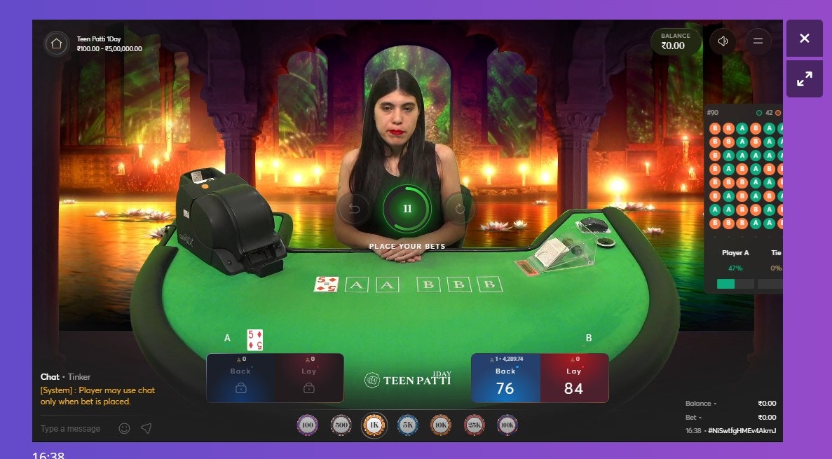 Teen Patti placing bets Teen Patti placing bets