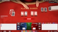 Baccarat game  interface