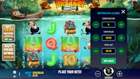 Big Bass Amazon Xtreme slot interface featuring bet settings.