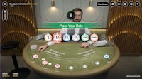 Blackjack Miami placing bets