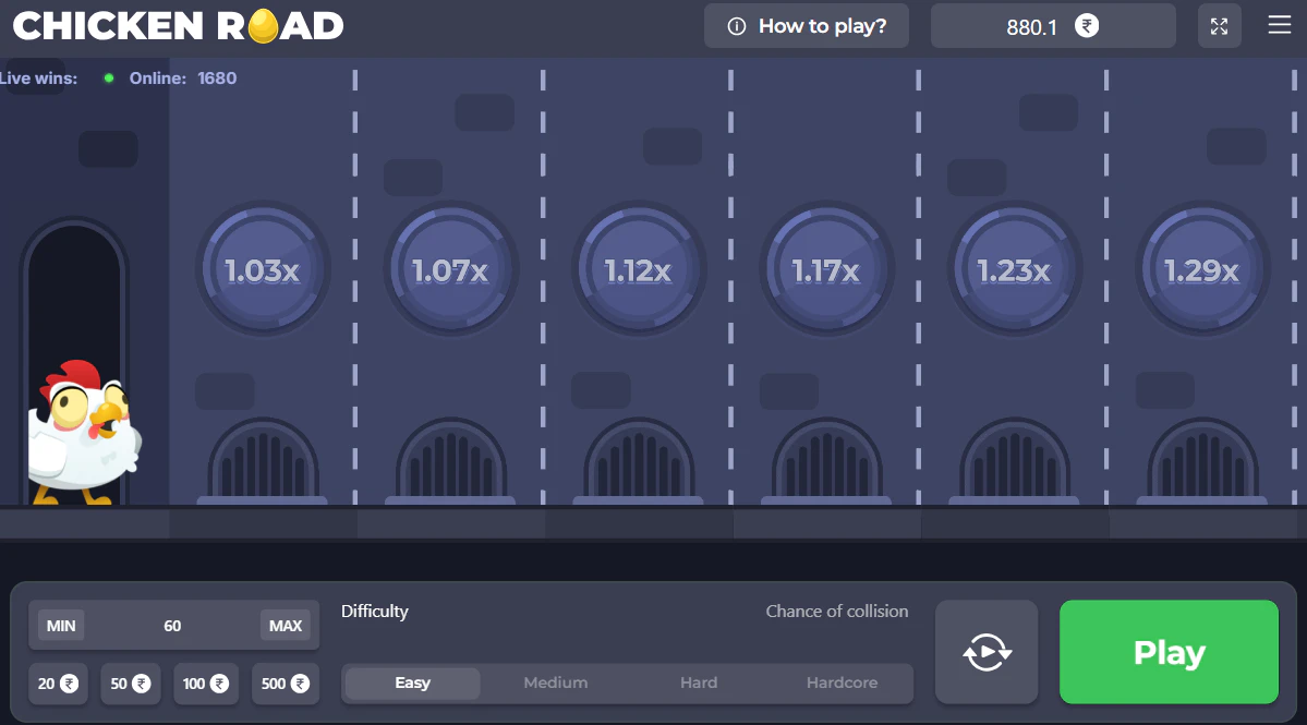Chicken Road game interface Chicken Road game interface
