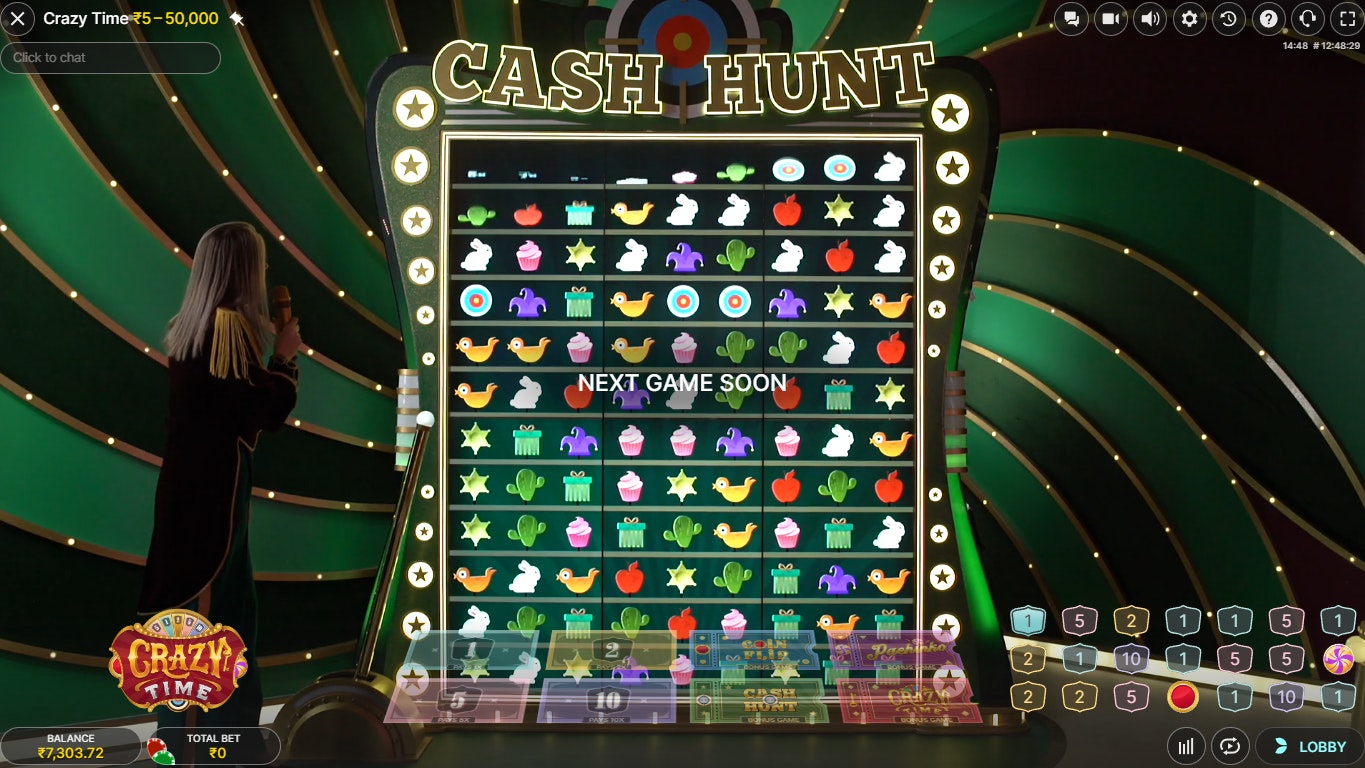 Crazy Time game interface Crazy Time game interface