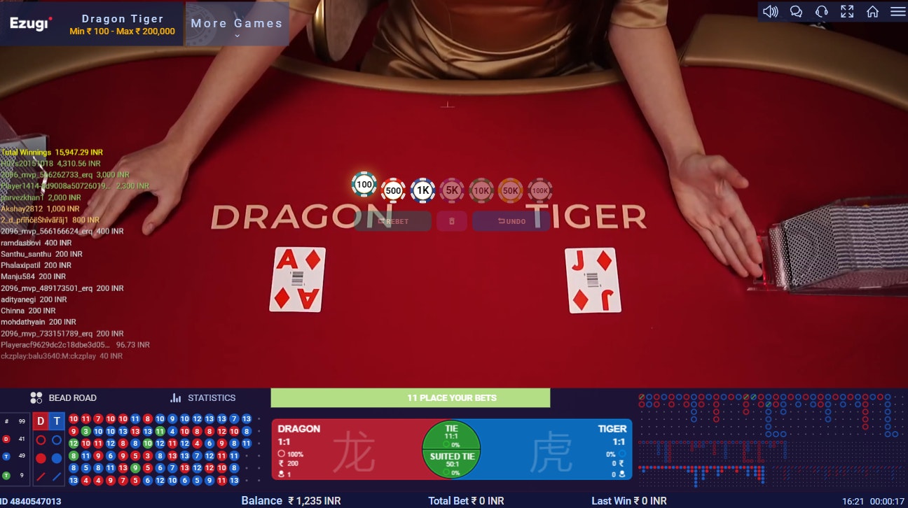 Dragon Tiger Dragon Tiger