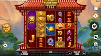 Eastern Emeralds slot with gold artifacts & Bonus feature on reel 4