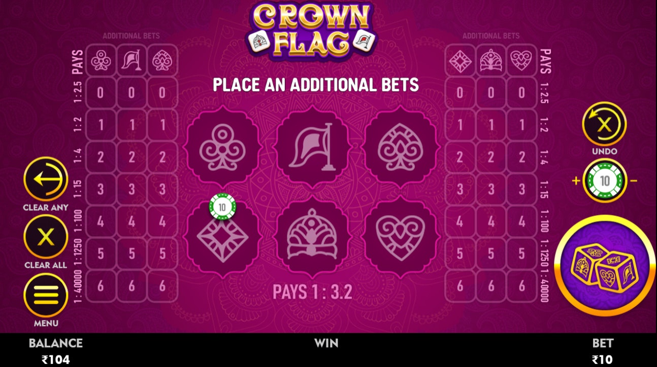 Jhandi Munda game showing bets Jhandi Munda game showing bets