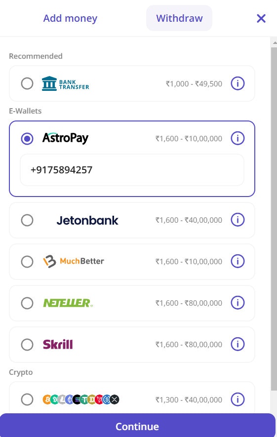 How to Deposit with Astropay How to Deposit with Astropay