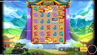 Golden Scatter lands on reel 4 in Caishen’s Temple of Gold.