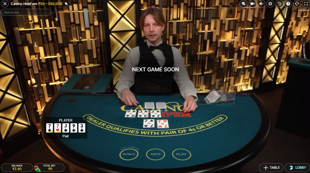 Casino Hold'em table Casino Hold'em table