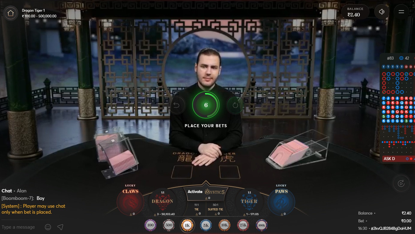 Dragon Tiger Bombay Live Casino Dragon Tiger Bombay Live Casino