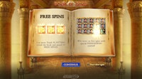 Book of Dead free spins feature