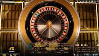 Gold Vault Roulette wheel