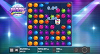 Jammin' Jars cluster payout with multiplier jar and vibrant fruit grid.