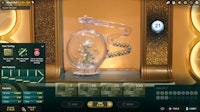 Mega Ball online game interface showing live ball draw