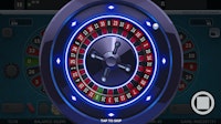 Online roulette wheel spinning