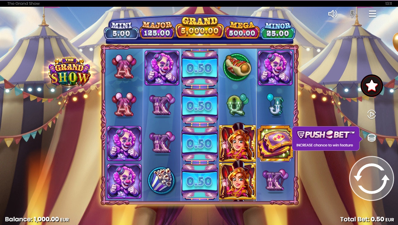 The Grand Show Slot The Grand Show Slot