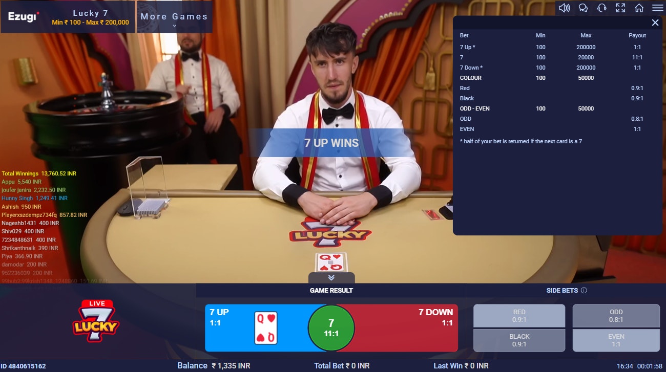 Lucky 7 betting options Lucky 7 betting options