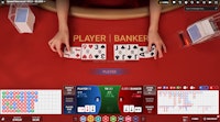Speed Baccarat 1 Player and Banker bets
