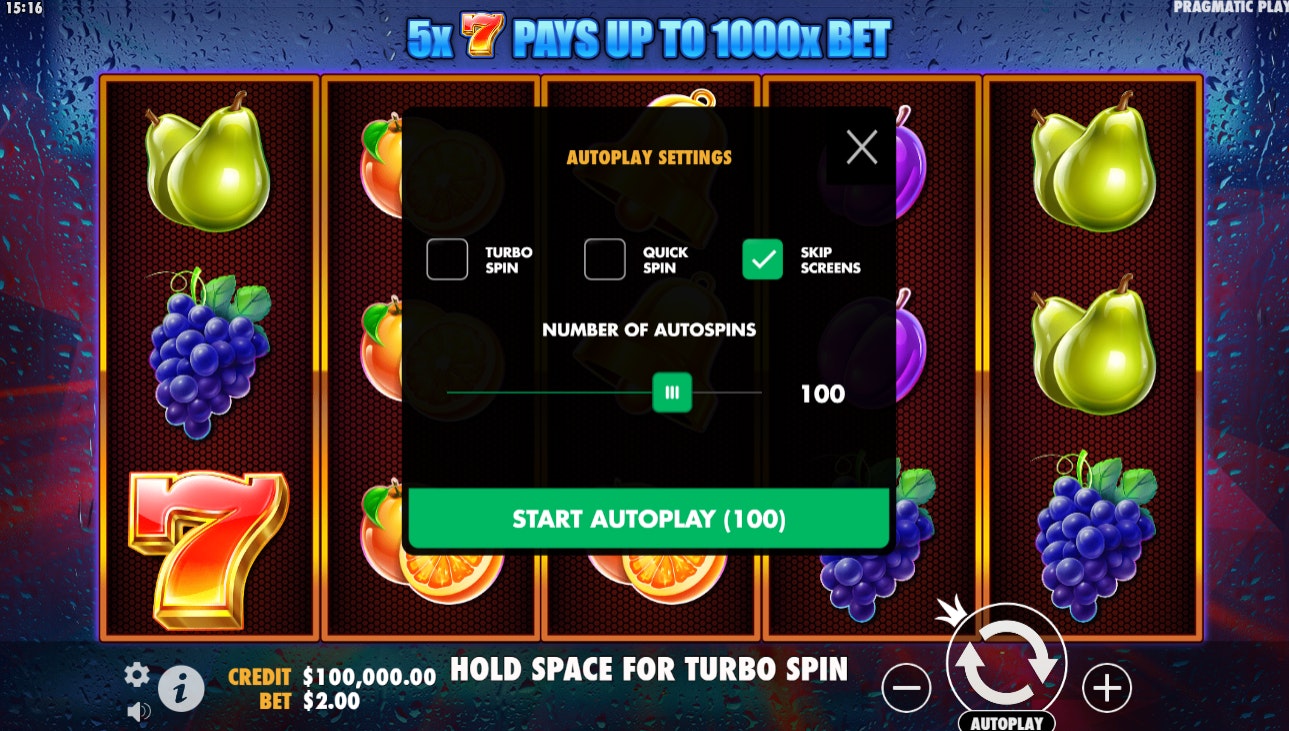 Super 7s slot betting options Super 7s slot betting options