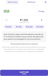 PhonePE deposits